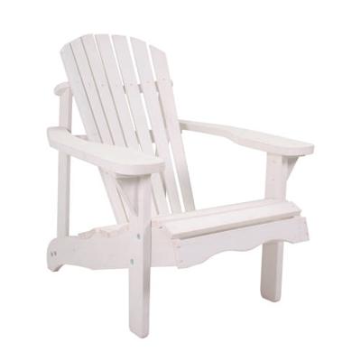 Jumbo Canadian chair 1-zits houten tuinbank wit