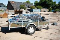 Ivana aanhangwagennet met elastiek grofmazig 200 x 350 cm - thumbnail