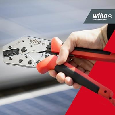 Wiha MC4 45796 Krimptang 1 stuks Photovoltaik-connector, Solar-connectoren 2.5 tot 6 mm² Wiha MC4 45796 Krimptang 1 stuks Photovoltaik-connector, Solar-connectoren 2.5 tot 6 mm²