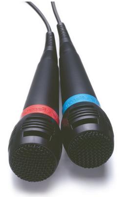Singstar Wired Microphones (2 mics)