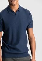 Dstrezzed Mercury Short Sleeve Polo 420026 Poloshirts 649 Dk. Navy - thumbnail