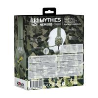 Hoofdtelefoon met microfoon KONIX KX MY UNIV NEMESIS CAMO Zwart Multicolour - thumbnail