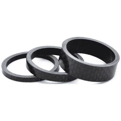 Ergotec Balhoofd spacerset 1-1/8" (ø28.6) 3-delig 3/5/10mm carbon