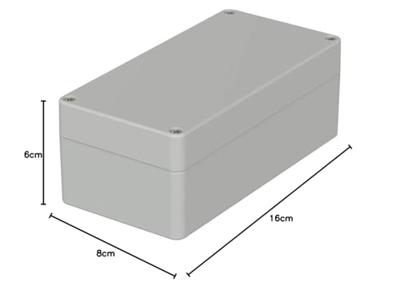Bopla EUROMAS M 219 02219000 Industriële behuizing 160 x 80 x 60 Polycarbonaat Grijs-wit (RAL 7035) 1 stuk(s)