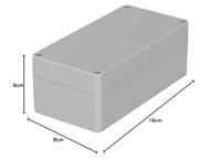 Bopla EUROMAS M 219 02219000 Industriële behuizing 160 x 80 x 60 Polycarbonaat Grijs-wit (RAL 7035) 1 stuk(s) - thumbnail