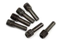 HPI - Screw shaft m4x2.5x12mm (black/6pcs) (86094) - thumbnail