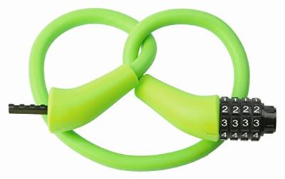 M-Wave kabelcijferslot silicon 900 x 12mm groen