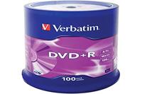 Verbatim 43551 DVD+R blanco 4,7GB 100 stuks spindel, 100 stuks - thumbnail