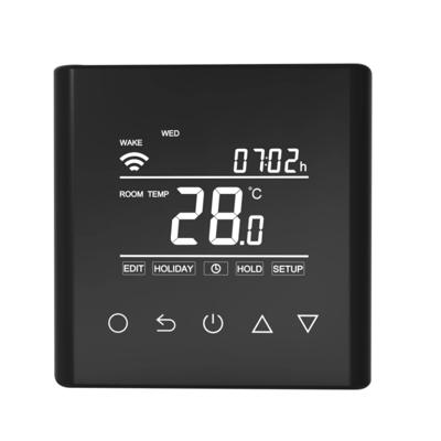 Inbouw thermostaat BWS Atlas voor Infraroodpaneel Met Wifi Mat Zwart