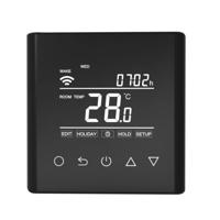 Inbouw thermostaat BWS Atlas voor Infraroodpaneel Met Wifi Mat Zwart - thumbnail