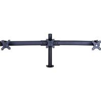 SpeaKa Professional SP-1664324 Monitor-tafelbeugel 3-voudig 33,0 cm (13) - 61 cm (24) Zwart In hoogte verstelbaar, Zwenkbaar, Roteerbaar - thumbnail