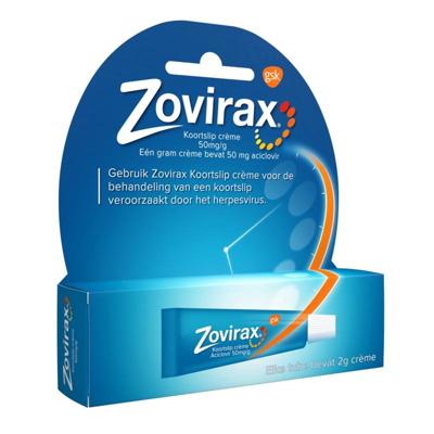 Zovirax Koortslip crème (tube)