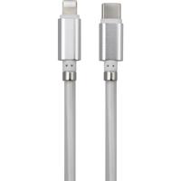 RENKFORCE USB 2.0 USB-C male kabel, Apple Lightning-stekker, 1.00 m, wit TO-6886779 - thumbnail