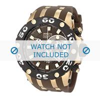 Invicta horlogeband 0916 Subaqua Rubber Bruin 32mm - thumbnail