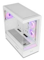 ATX Semi-toren doos Nox-Xtreme NXHUMMERSIGNAWH Wit - thumbnail