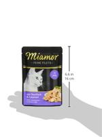 MIAMOR Feine Filets Tuna with squid - nat kattenvoer - 100g - thumbnail