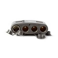 Universal DC Power Adapters - Auto-Adapter - 120 W - Ingangsvoltage: 12 V DC - 12 V DC - Maximale uitgangsstroom per poort: 4.0 A - Zwart - thumbnail