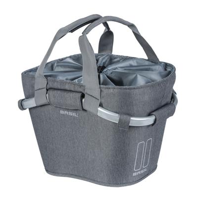 Fietsmand Basil 2day Carry All 15 liter 28 x 37 x 25 cm - grijs Fietsmand Basil 2day Carry All 15 liter 28 x 37 x 25 cm - grijs