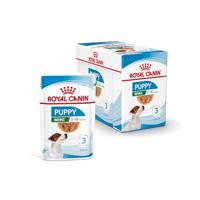 Royal Canin Mini natvoer voor puppy brokjes in saus zakjes 12x85gr - thumbnail