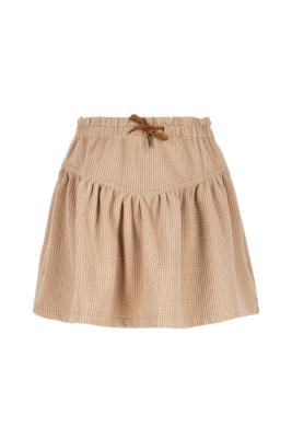 Like Flo winter corduroy rok meisjes - beige - Silby