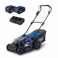 Scheppach BC-MP430-X Accu Grasmaaierset | 2x20V - 5911415400 - thumbnail