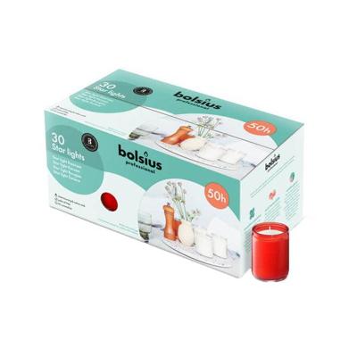Bolsius - Starlights - Rood - 30 stuks