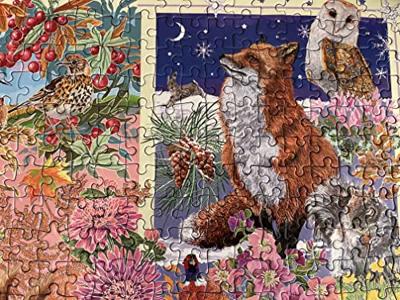 Through the Seasons Puzzel 1000 Stukjes