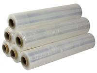 Palletfolie, ft 50 cm x 300 m, 20 mu, doos van 6 stuks, transparant - thumbnail
