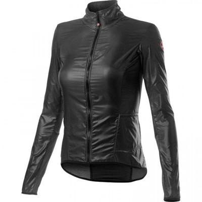 Castelli Aria shell fietsjack lange mouw dark grey dames M