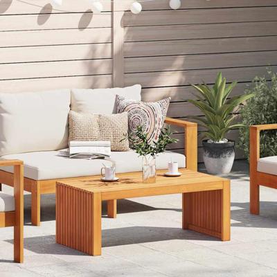 Salontafel Bruin 90 x 45 x 35 cm Massief acaciahout