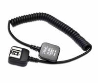 Pixel FC-311/L E-TTL flitsschoen-adapter voor Canon (verlengkabel), Kabellengte: ca. 1,0 m (uitgerekt ca. 1,8 m)., zwart - thumbnail