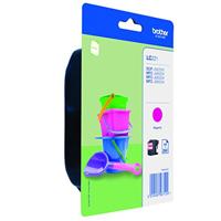 Brother inktcartridge, 260 pagina's, OEM LC-221MBP, magenta - thumbnail
