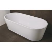 Vrijstaand Bad Luca Sanitair Primo 178x78x56cm Acryl Glans Wit CR - thumbnail