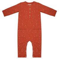 Little Indians Jumpsuit Dots Junior Katoen Roestbruin Mt 56 - thumbnail