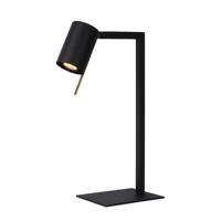 Lucide LESLEY - Bureaulamp - 1xGU10 - Zwart - thumbnail