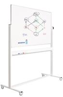 Smit Visual kantelbord, gelakt staal, magnetisch, aluminium frame, 120 x 90 cm - thumbnail