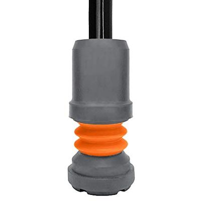 Flexyfoot stokdop | 25 mm | Wandelstokdop | Schokabsorberend | Grijs | PR30043-G