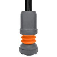 Flexyfoot stokdop | Vervangbare dop | Grijs | Schokabsorberend | PR30044-G - thumbnail