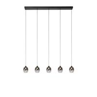 Lucide TAMINO - Hanglamp - LED Dimb. - 5x5,6W 3000K - Zwart - thumbnail