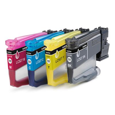 Brother inktcartridge, 900 - 1.300 pagina&apos;s, OEM LC-527VAL, 4 kleuren - thumbnail
