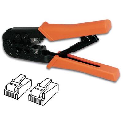 Krimptang voor modulaire connectoren 6p4c (rj11), 6p6c (rj12), 8p8c (rj45) Velleman - Velleman