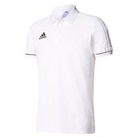 Adidas Tiro17 Cotton Polo White - thumbnail
