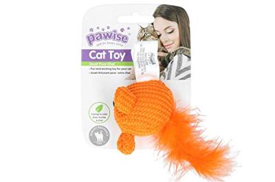 Pawise Wool mice toy asst