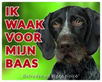 Duitse Staande Waakbord - Ik waak voor mijn baas - thumbnail