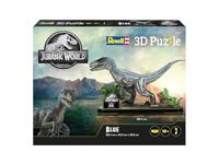 Revell 3d puzzel bouwpakket jurassic world - velociraptor - 57dlg. - thumbnail