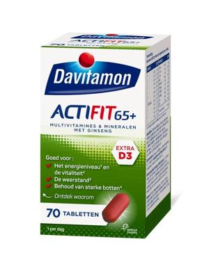 Davitamon Actifit 65 Plus Ginseng Tabletten