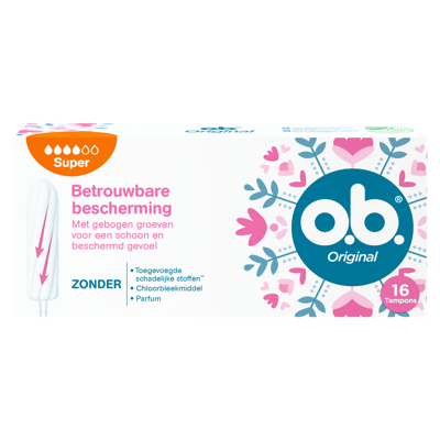 O.b. o.b. Tampons Super - 16 stuks