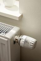 Heimeier regelelement met vaste voeler wit - thumbnail