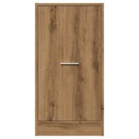 Apothekerskast 40x41x77,5 cm bewerkt hout artisanaal eikenkleur - thumbnail