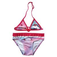 Zaska triangle bikini Unicorn polyester roze/blauw - thumbnail